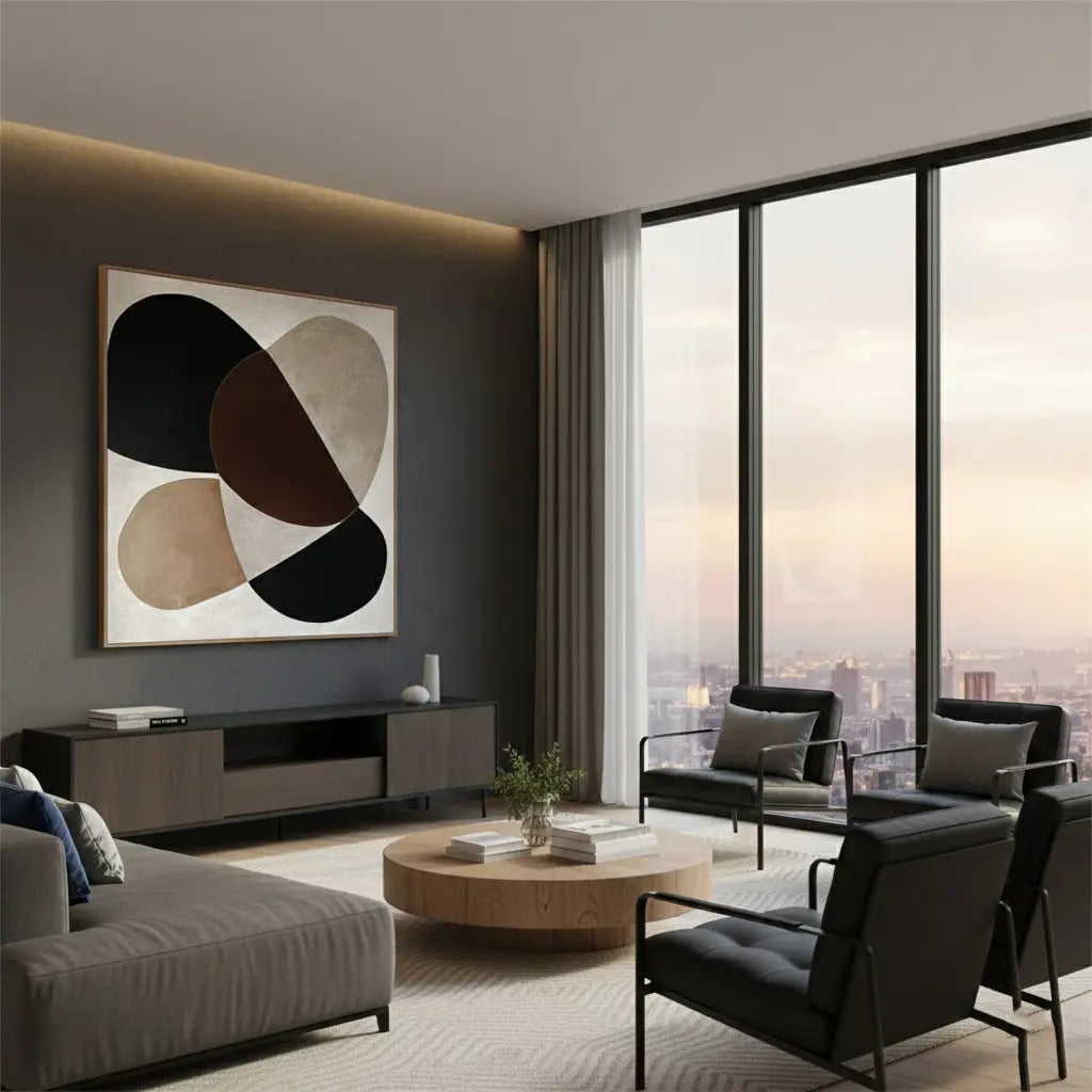 Abstract Tranquility Wall Art #PB194 ArtiQuo