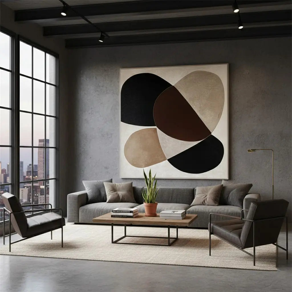 Abstract Tranquility Wall Art #PB194 ArtiQuo