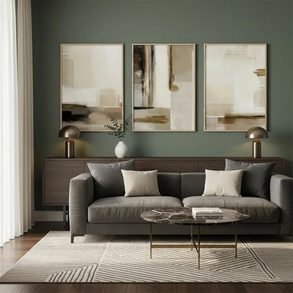 Wabi Sabi Wall Art Set of 3 #PB197 ArtiQuo