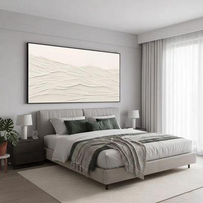 Plaster Art Minimalist Textured Painting #P197 ArtiQuo