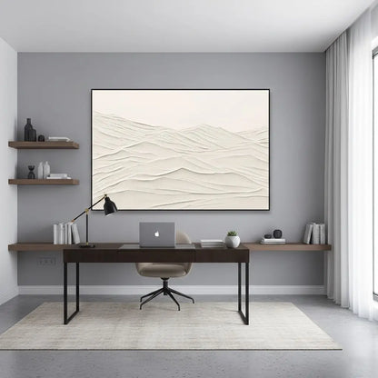 Plaster Art Minimalist Textured Painting #P197 ArtiQuo
