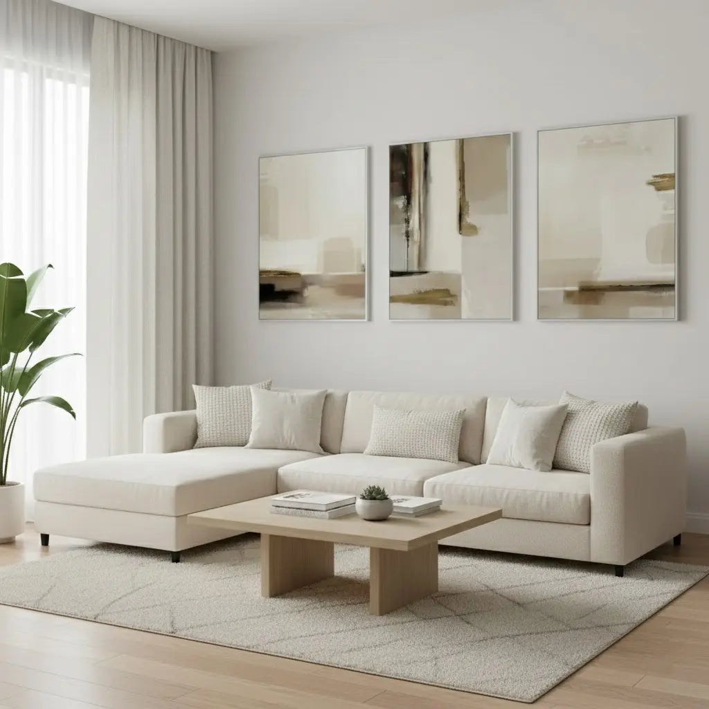 Wabi Sabi Wall Art Set of 3 #PB197 ArtiQuo