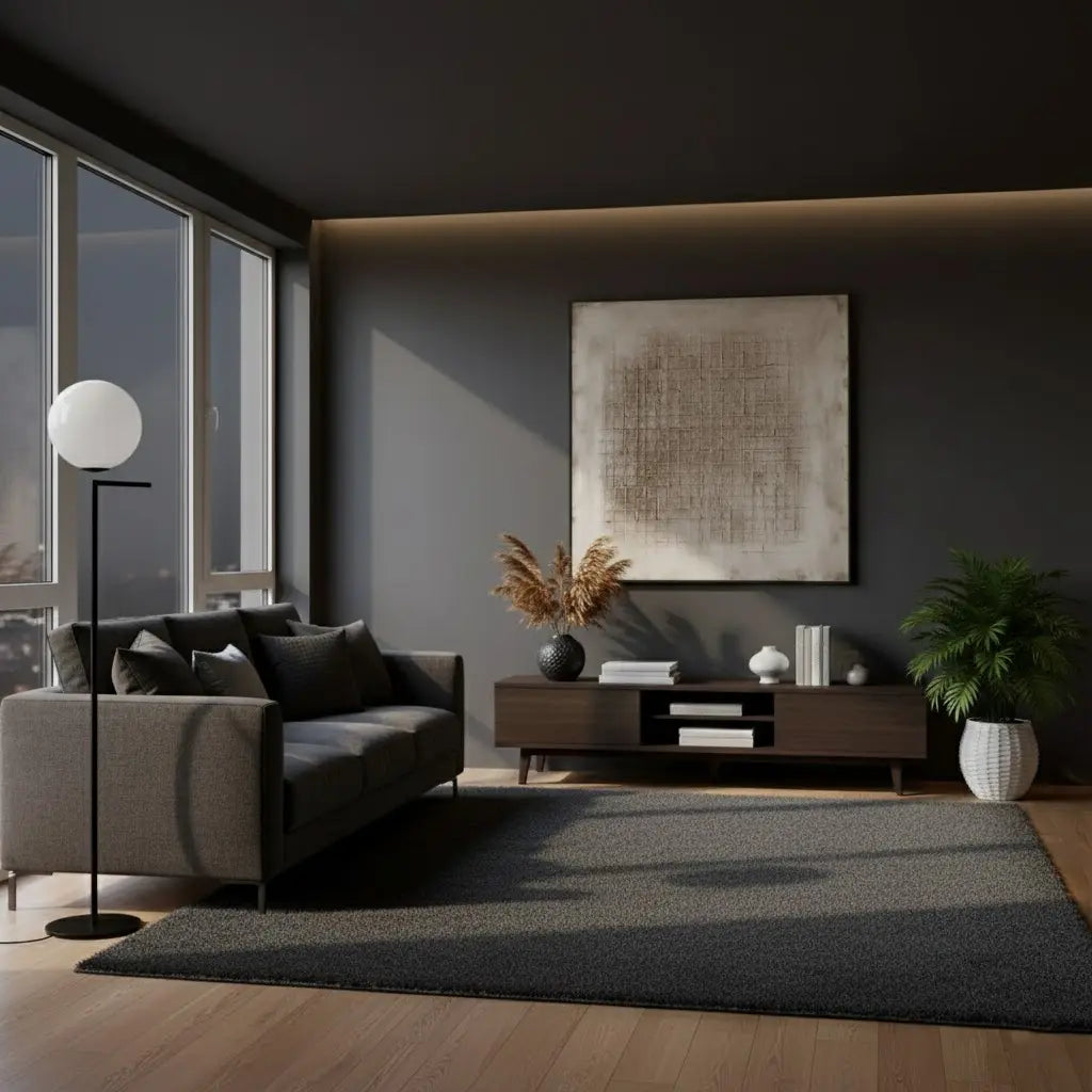 Beige & Brown Abstract #PB198 ArtiQuo