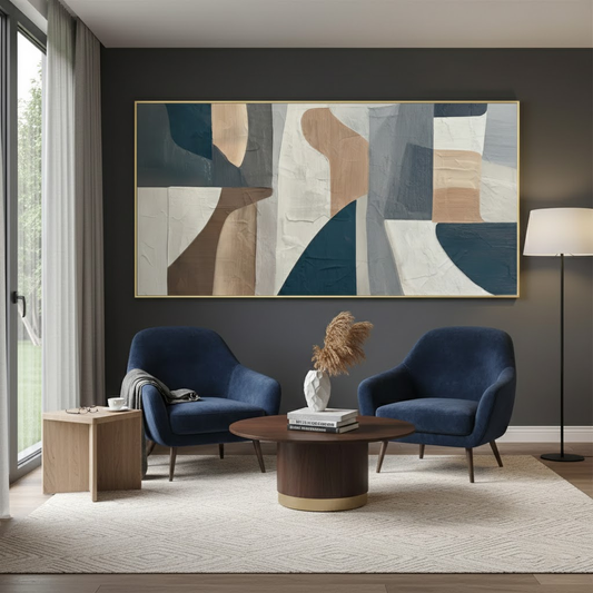 Abstract Textured Wall Art #P203 ArtiQuo