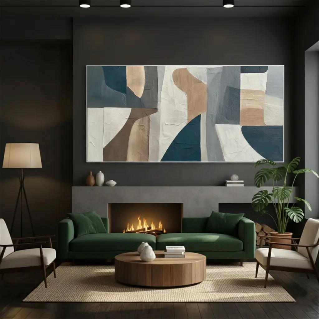 Abstract Textured Wall Art #P203 ArtiQuo