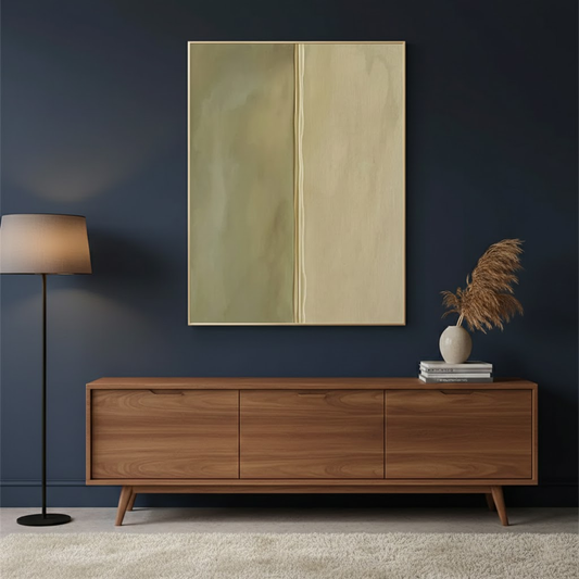 Blue & Green Abstract #PB205 ArtiQuo