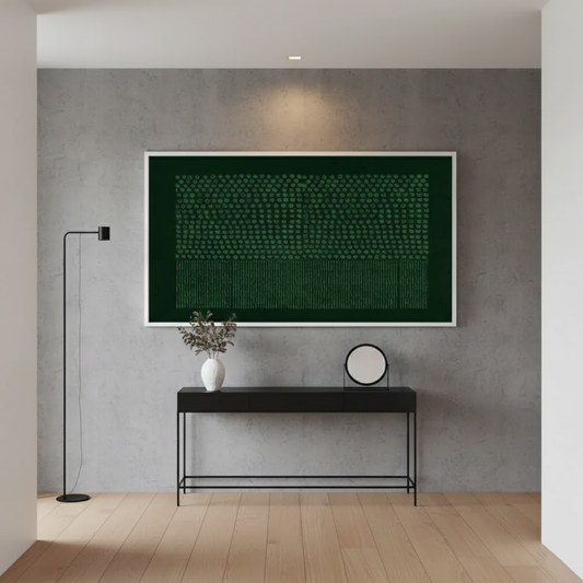 Blue & Green Abstract #PB206 ArtiQuo