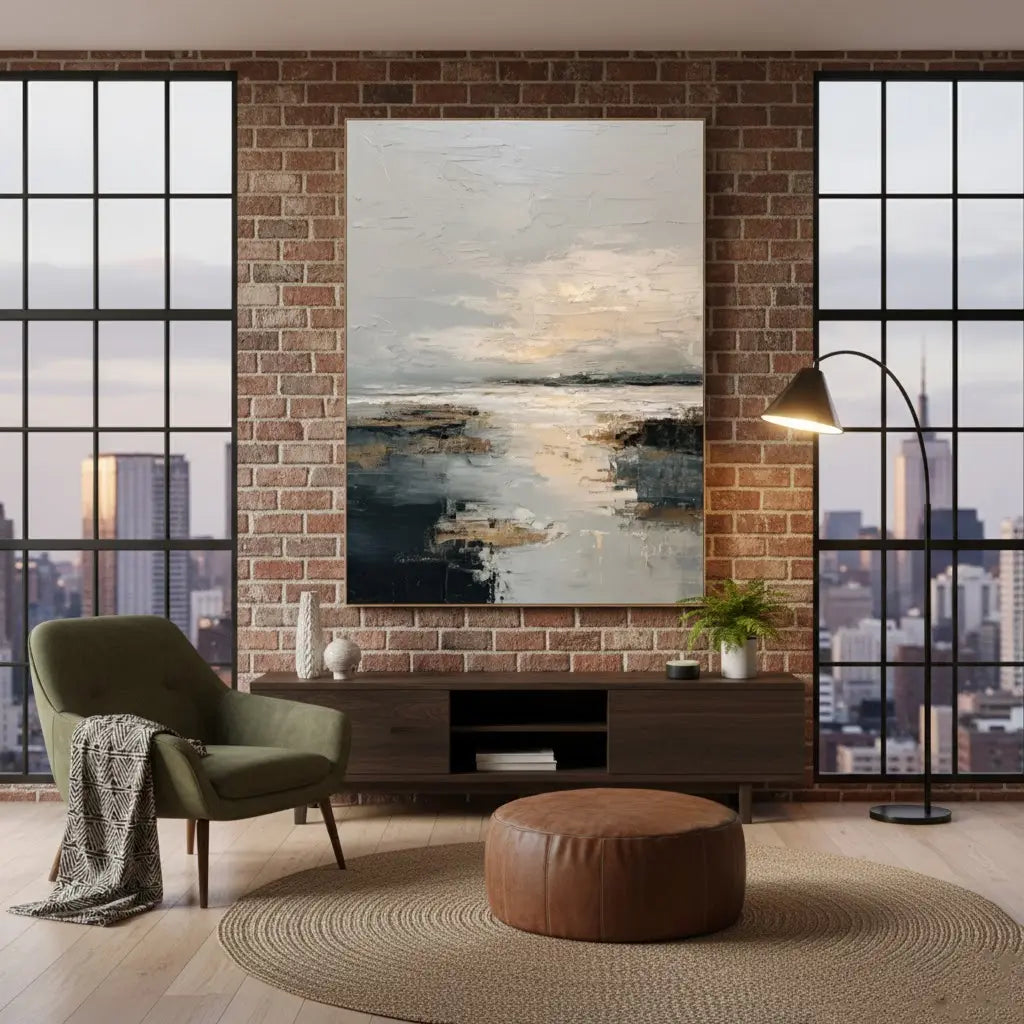 Abstract Textured Wall Art #P206 ArtiQuo
