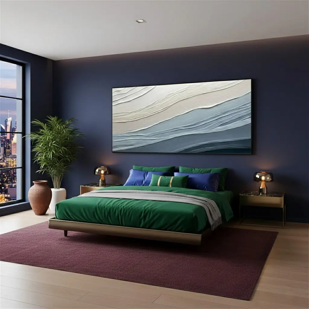 Minimalist Textured Canvas Art #P208 ArtiQuo