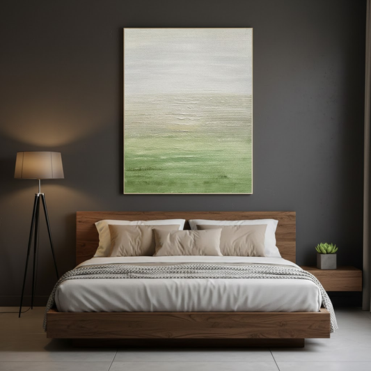 Blue & Green Abstract #PB208 ArtiQuo