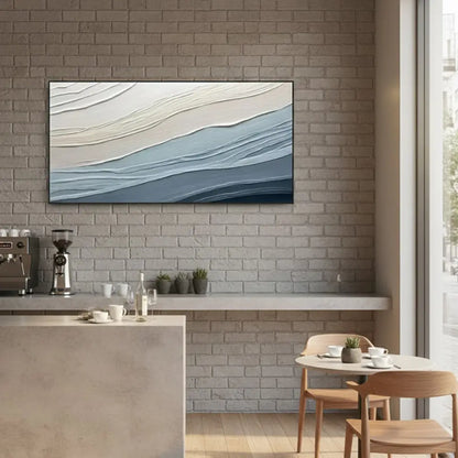 Minimalist Textured Canvas Art #P208 ArtiQuo