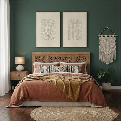 Beige & Brown Abstract Set of 2 #PB210 ArtiQuo
