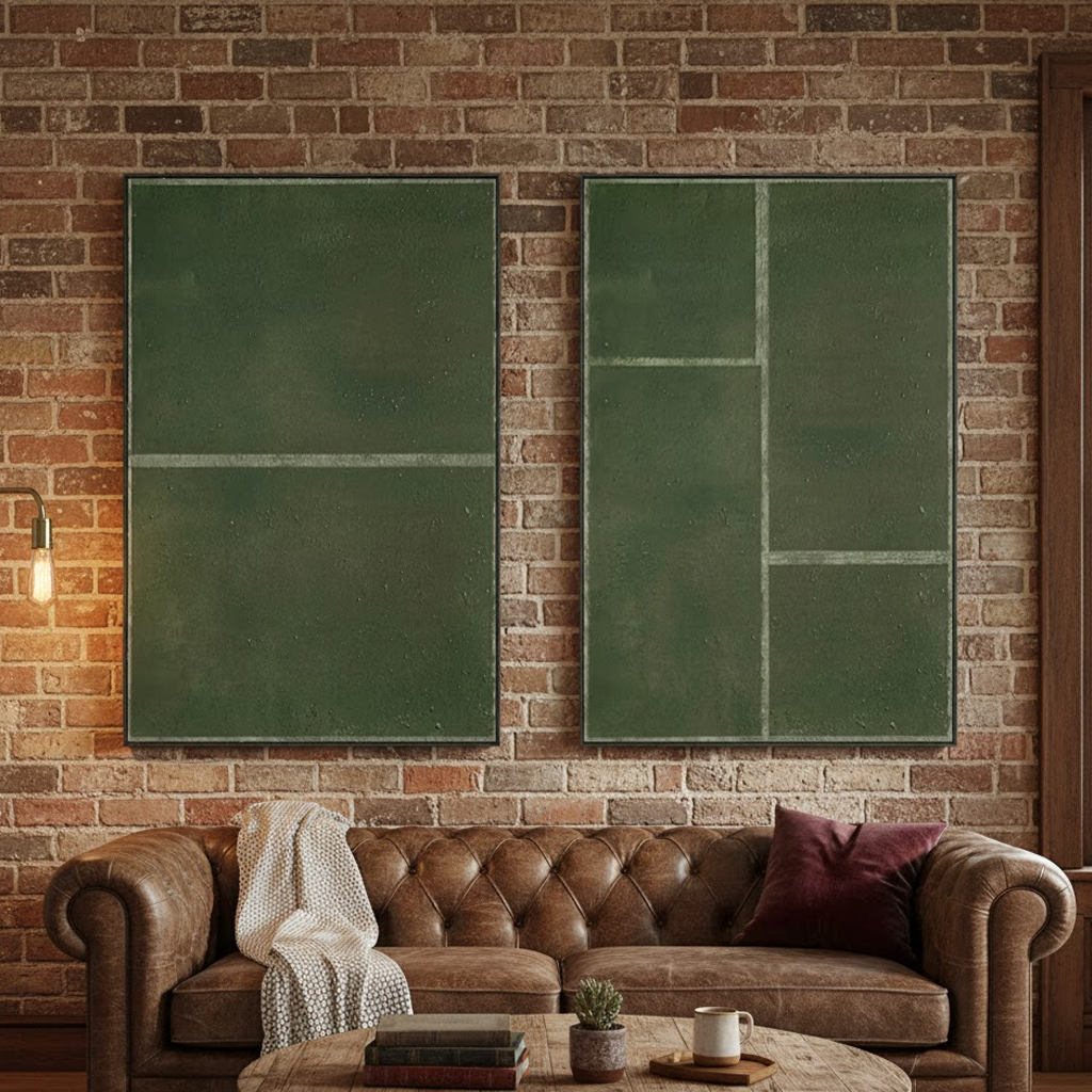 Abstract Tranquility Set of 2 #PB214 ArtiQuo