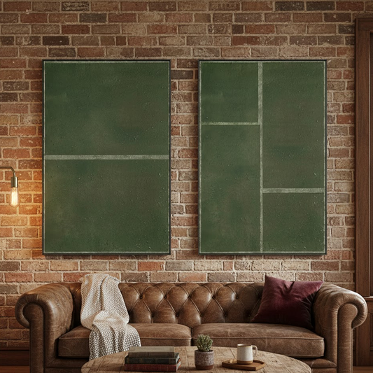 Abstract Tranquility Set of 2 #PB214 ArtiQuo