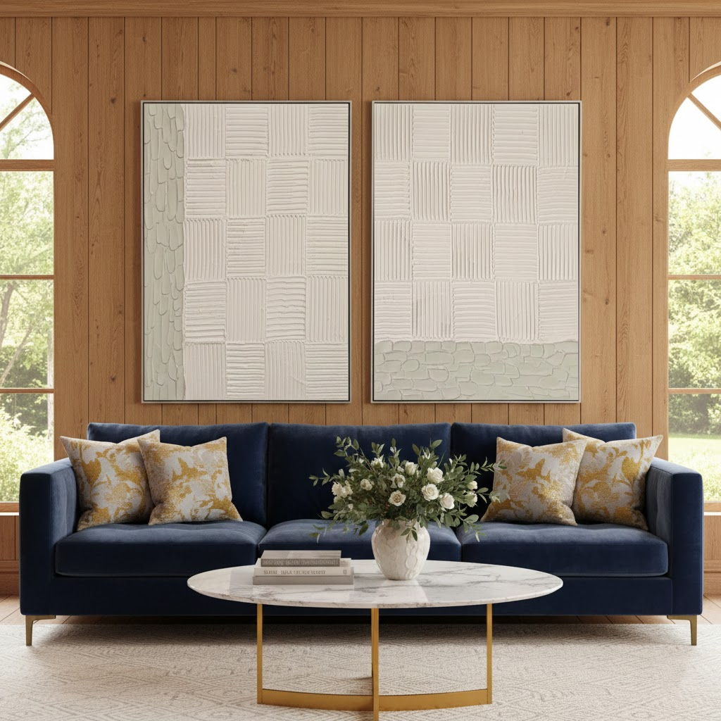 Abstract Tranquility Set of 2 #PB215 ArtiQuo