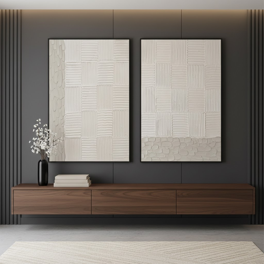 Abstract Tranquility Set of 2 #PB215 ArtiQuo