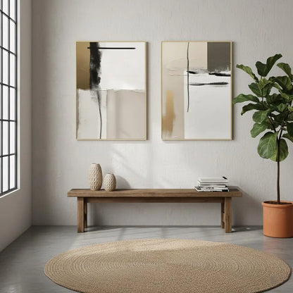 Abstract Painting Set of 2 #PB218 ArtiQuo