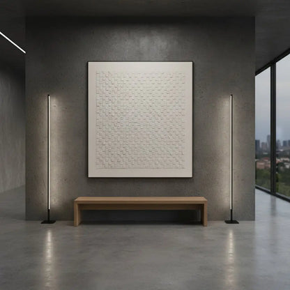 Beige & Brown Abstract #BBM22 ArtiQuo