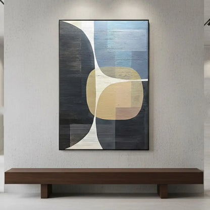 Beige & Brown Abstract #PB230 ArtiQuo