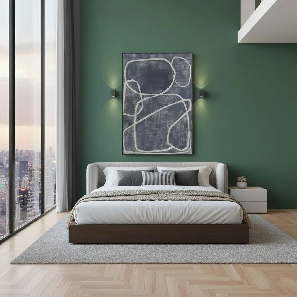 Abstract Tranquility Wall Art #PB236 ArtiQuo