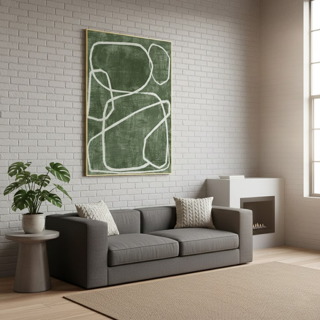 Abstract Tranquility Art Painting #PB239 ArtiQuo