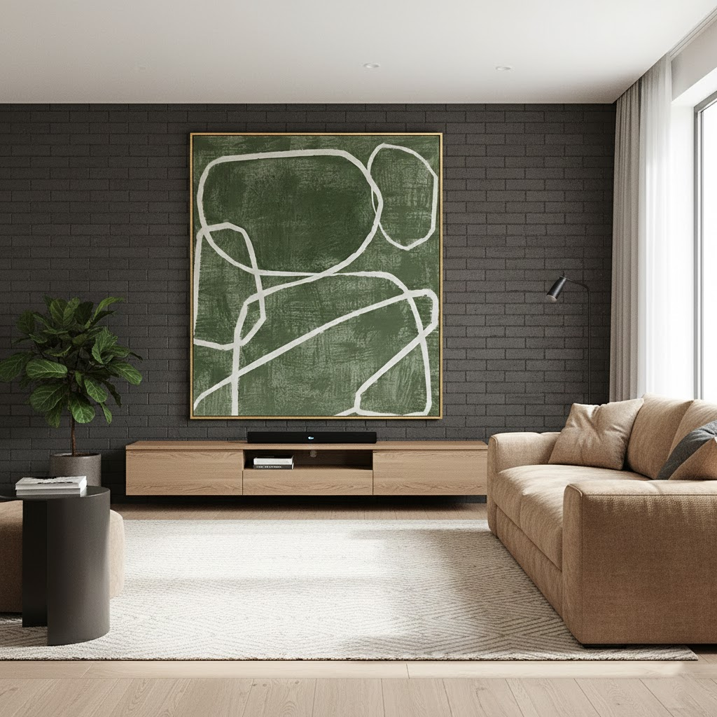 Abstract Tranquility Art Painting #PB239 ArtiQuo