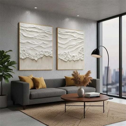 Ocean And Sky Painting Set of 2 #P23 ArtiQuo