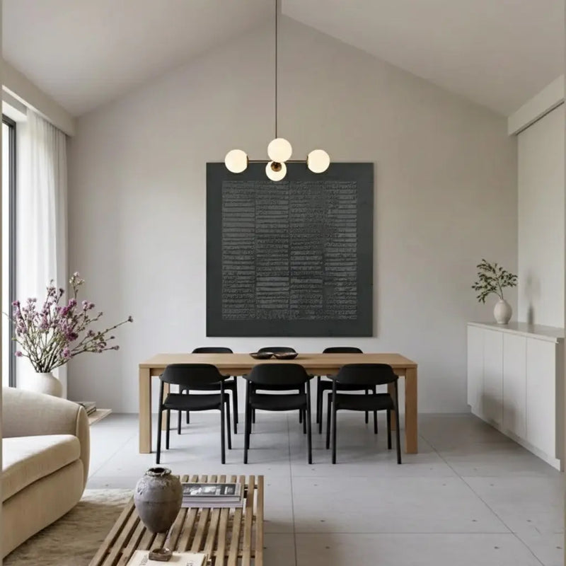 Abstract Tranquility Wall Art PB242 styled with neutral decor