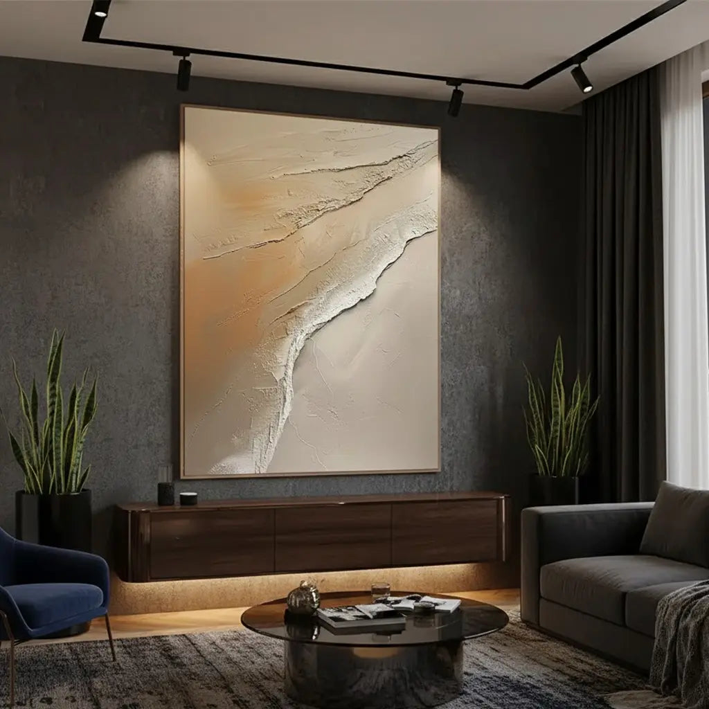Wabi Sabi Textured Wall Art #P244 ArtiQuo