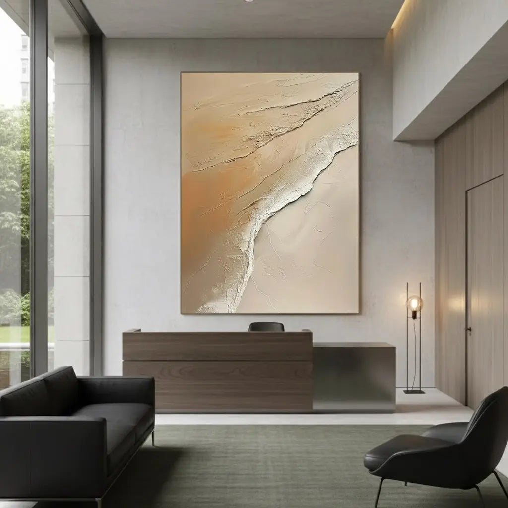 Wabi Sabi Textured Wall Art #P244 ArtiQuo