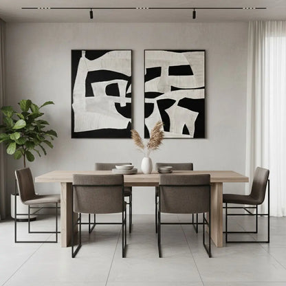 Abstract Painting Set of 2 #PB244 ArtiQuo