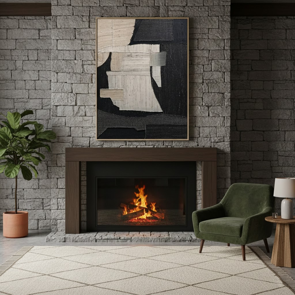 Abstract Tranquility Art Painting #PB247