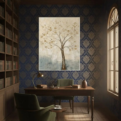 Flower And Tree Painting #P248 ArtiQuo