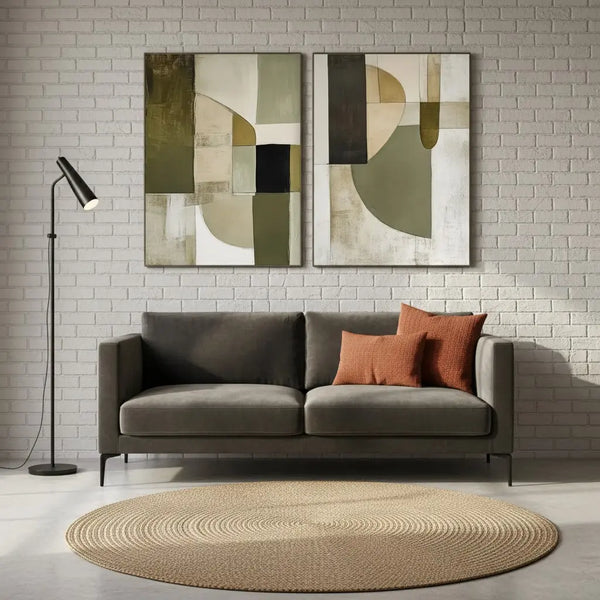 Wabi Sabi Wall Art Set of 2 #PB249 ArtiQuo