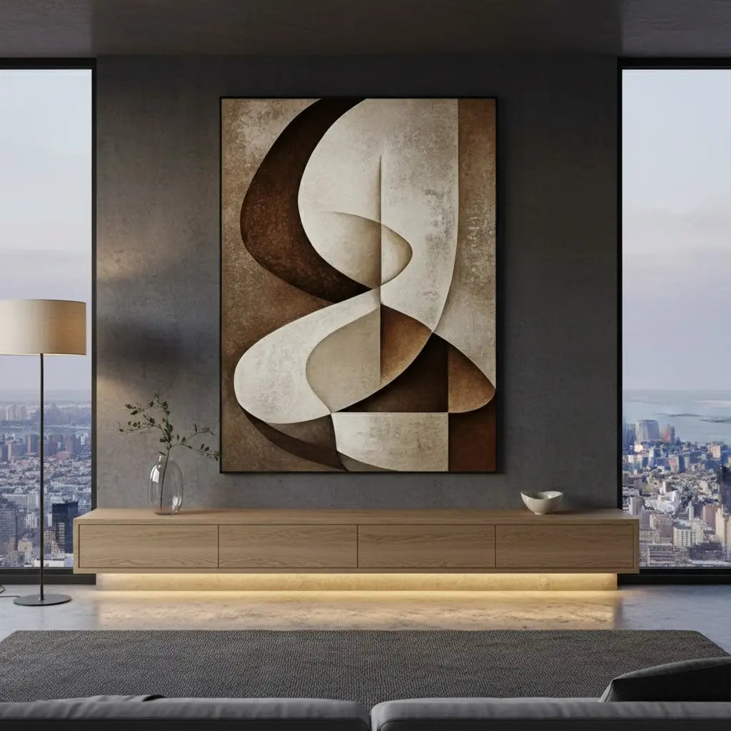Abstract Tranquility Art Painting #PB30 ArtiQuo