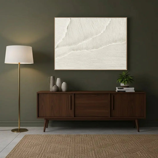 Plaster Art Minimalist Textured Painting #P29 ArtiQuo