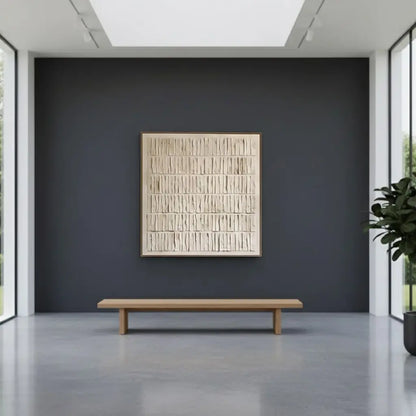Beige & Brown Abstract #BBM30 ArtiQuo