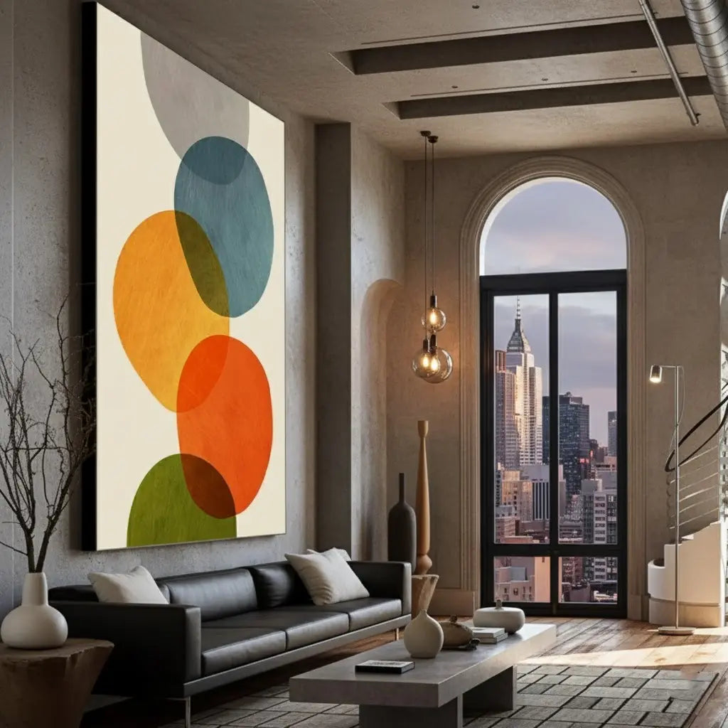 Abstract Tranquility Art Painting #PB25 ArtiQuo