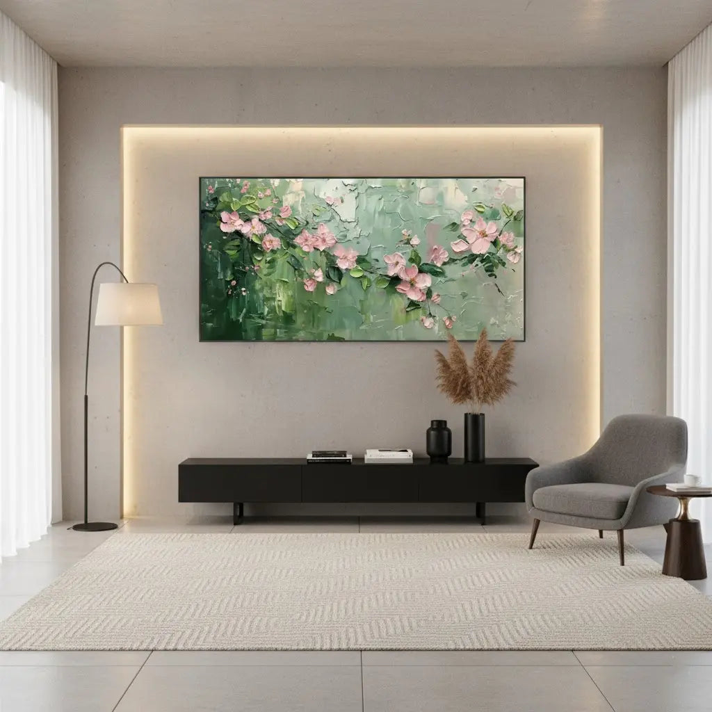 Flower And Tree Painting #P34 ArtiQuo