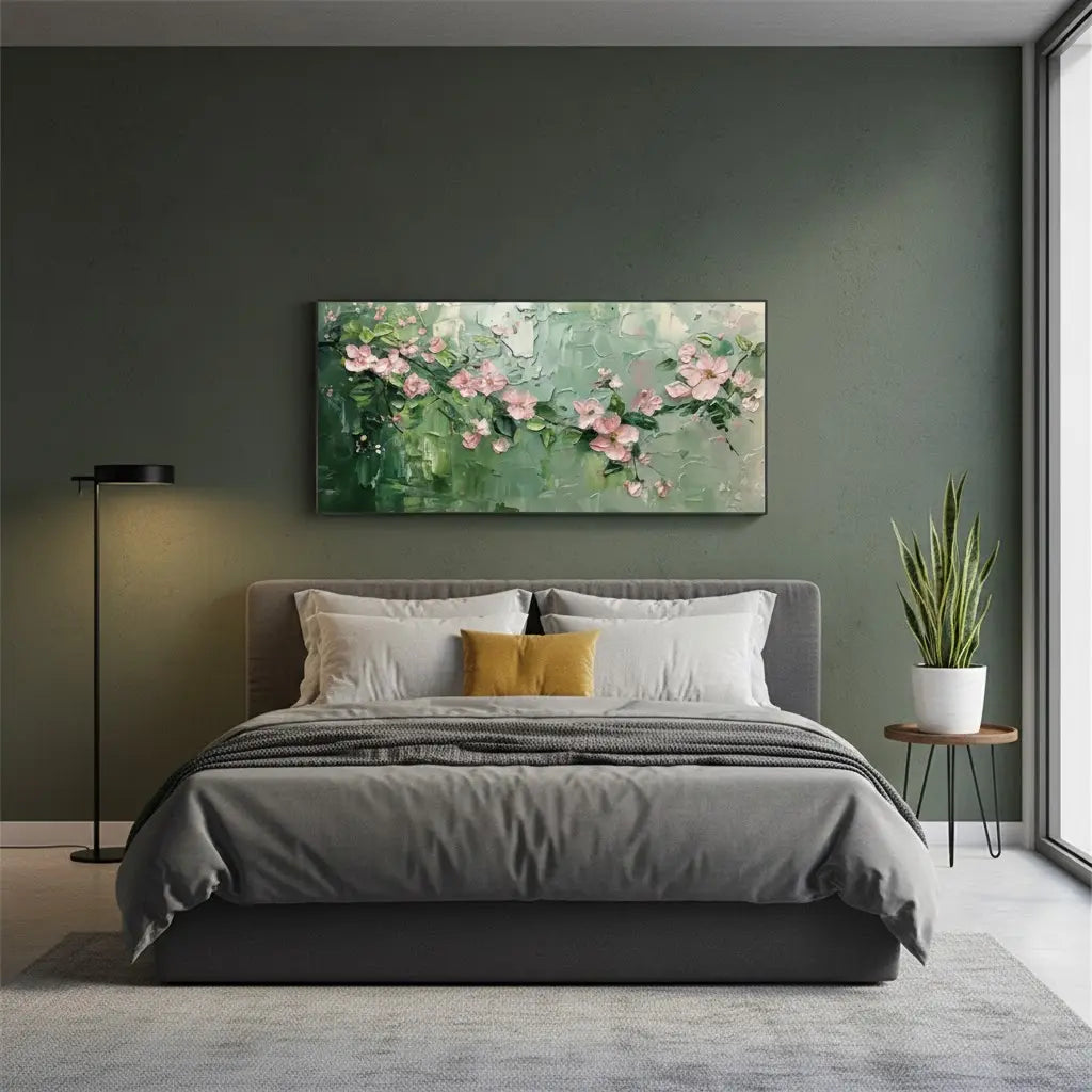 Flower And Tree Painting #P34 ArtiQuo