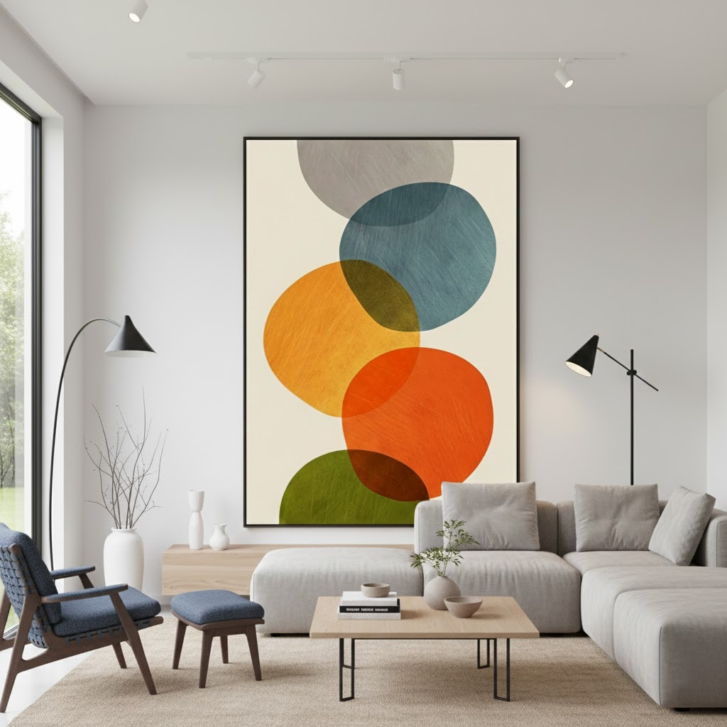 Abstract Tranquility Art Painting #P35