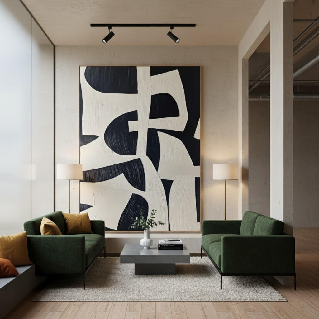 Abstract Tranquility Art Painting #PB39