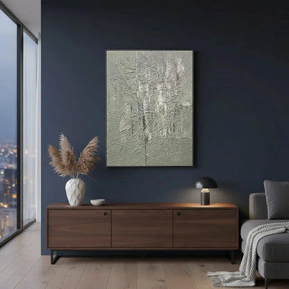 Blue & Green Abstract #PB42 ArtiQuo