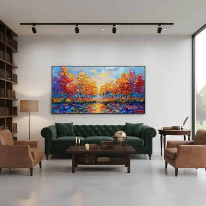 Flower And Tree Painting #P39 ArtiQuo