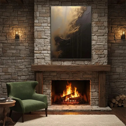Abstract Textured Wall Art #PB35 ArtiQuo