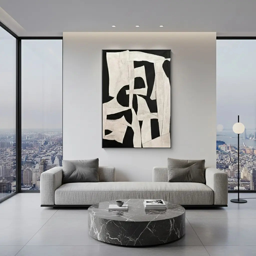 Abstract Tranquility Art Painting #BM42 ArtiQuo