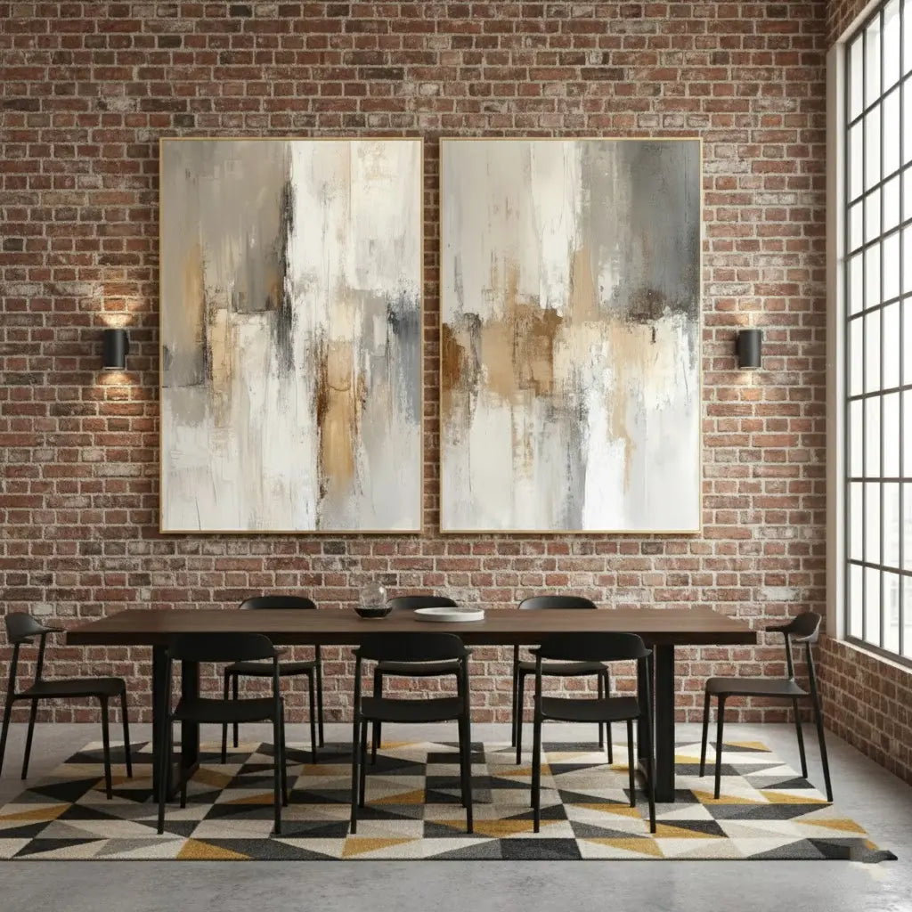 Abstract Tranquility Set of 2 #PB47 ArtiQuo