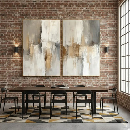 Abstract Tranquility Set of 2 #PB47 ArtiQuo