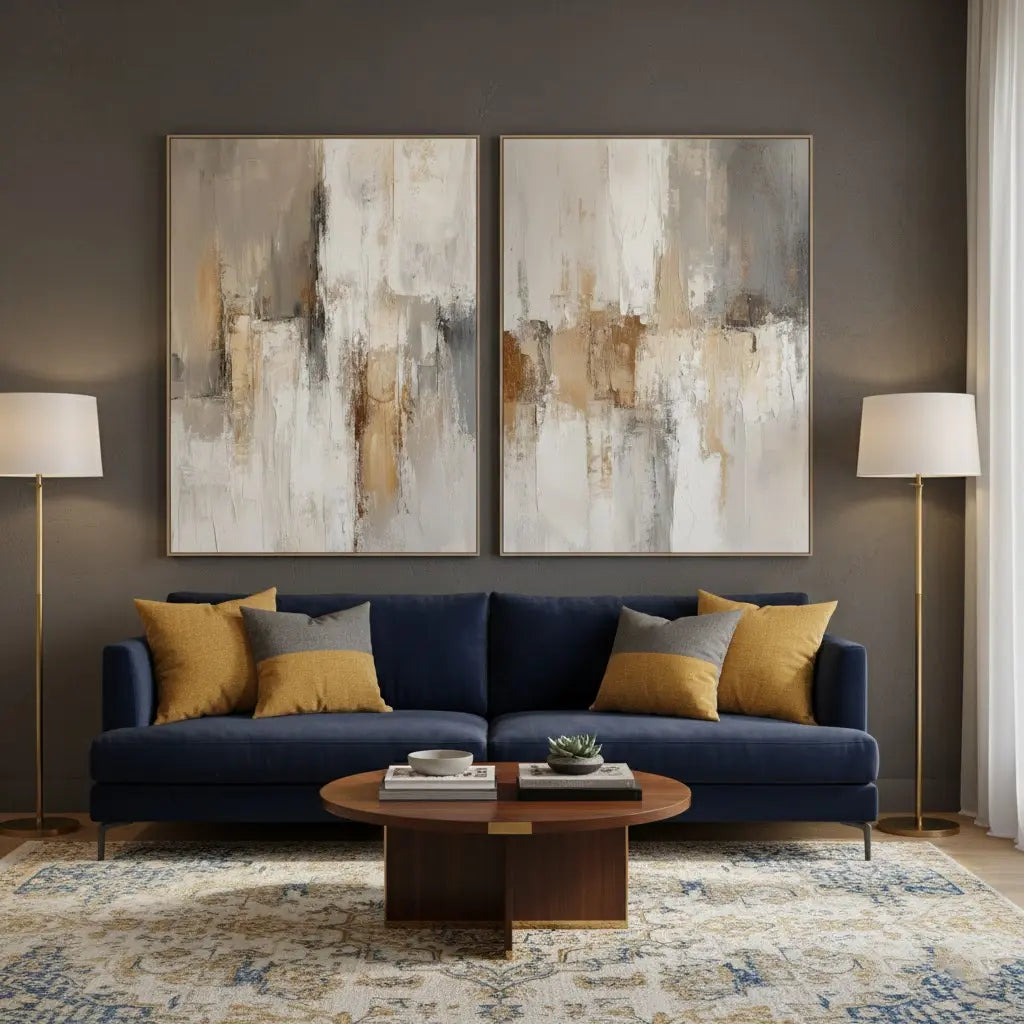 Abstract Tranquility Set of 2 #PB47 ArtiQuo