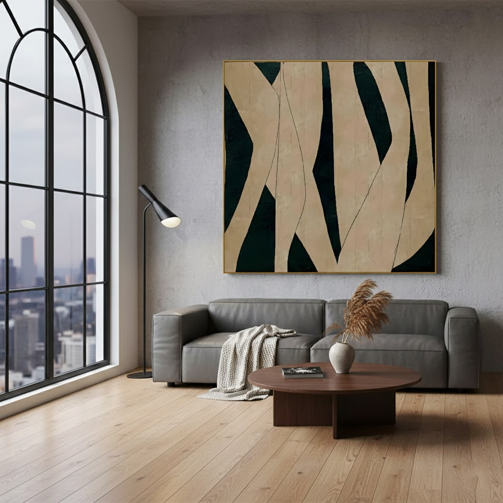 Abstract Tranquility Art Painting #BBM44 ArtiQuo